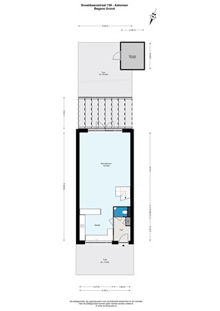 Floorplan - Snoekbaarsstraat 156, 1432 PG Aalsmeer